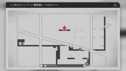 学院中庭戦利品マップ