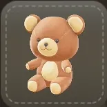 ストラップ：くまみー（茶）