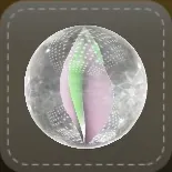 ストラップ：クリスタルボール（グリーン）画像