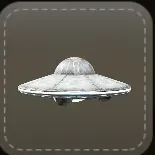 ストラップ：未確認飛行物体画像