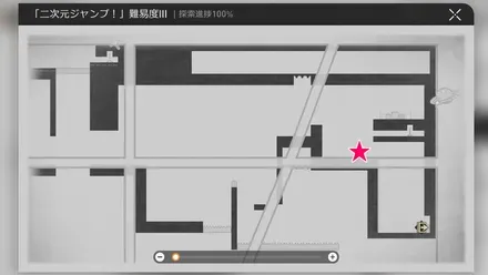 学院渡り廊下戦利品マップ