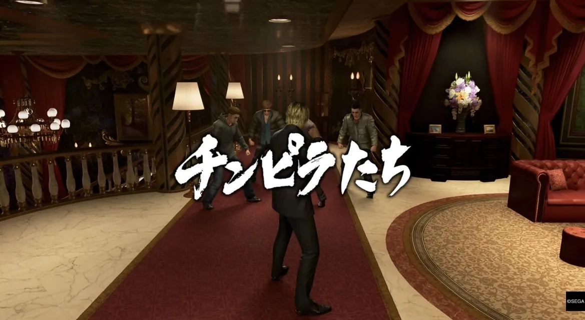 チンピラたちとの戦闘に勝利でクリア