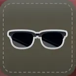 シール：サングラス画像