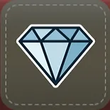 シール：ダイヤモンド