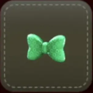 立体シール：リボン（グリーン）画像