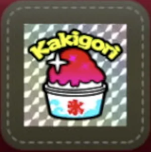 シール：かき氷