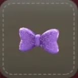 立体シール：リボン（パープル）画像