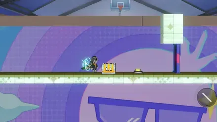 学院体育館ゴール右戦利品1