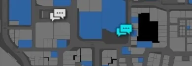 サブストーリーのマップの吹き出し