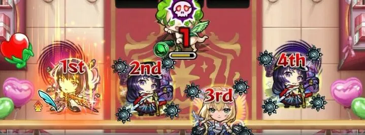 強友情キャラを編成