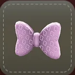 立体シール：リボン（ピンク）