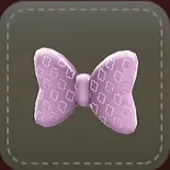 立体シール：リボン（ピンク）画像