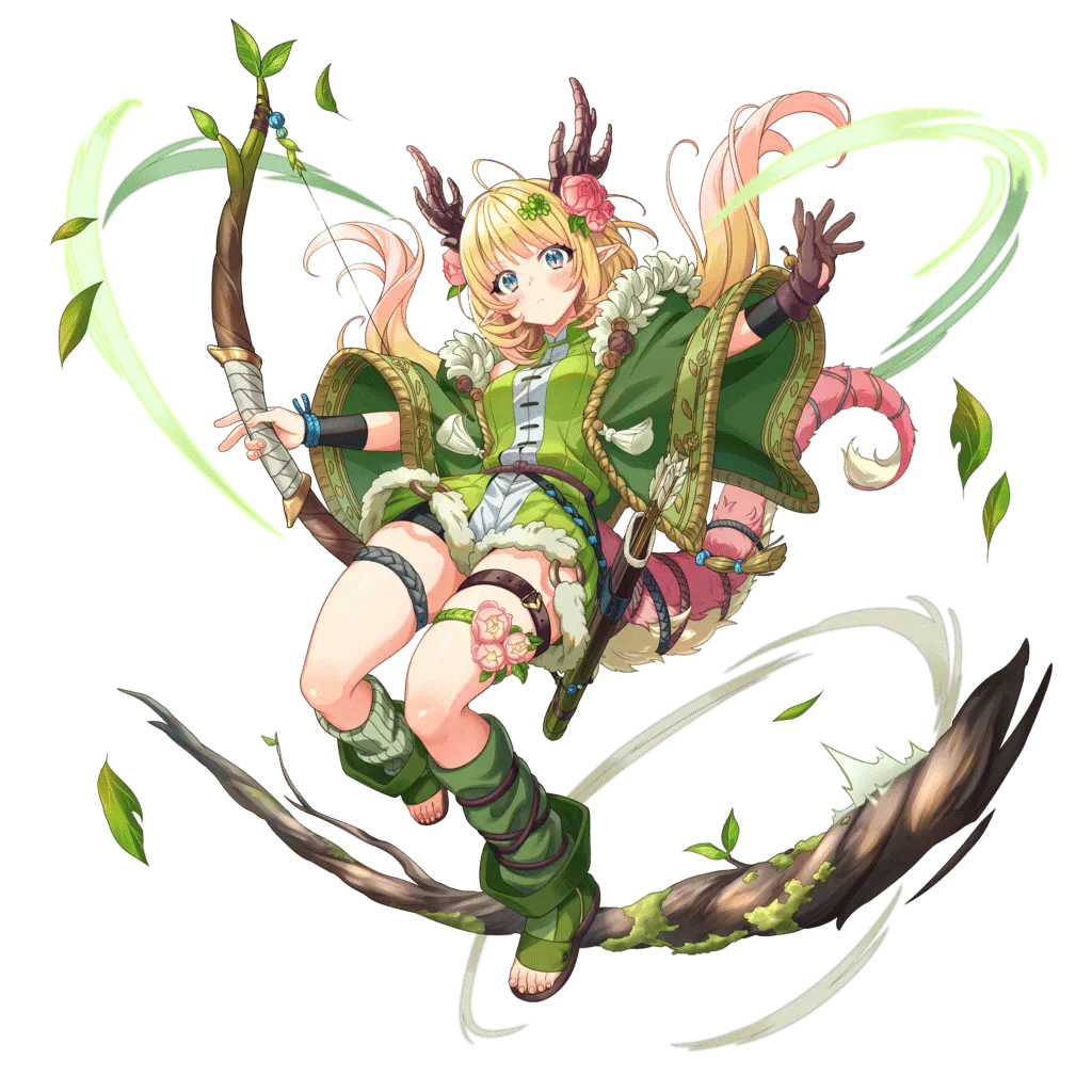 オセロニアの［森の竜人娘］リーフレットの画像