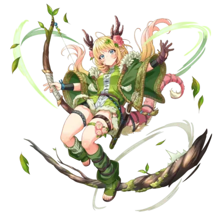 オセロニアの［森の竜人娘］リーフレットの画像