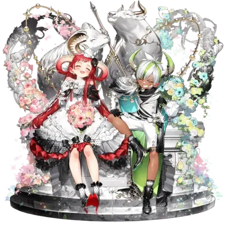 オセロニアの［共に歩む道］アマテル＆シェラハの画像