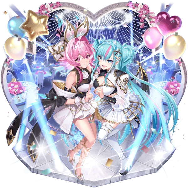 オセロニアの［マイフレンド］フレア＆リアンの画像