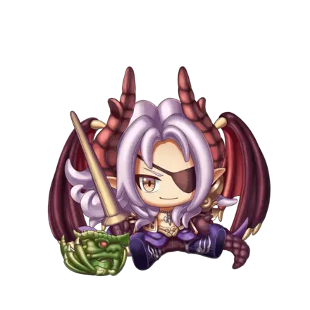 オセロニアのぬいぐるみグエリアスくんの画像