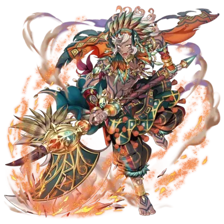 オセロニアの［猛り舞う首長］ラヌガの画像