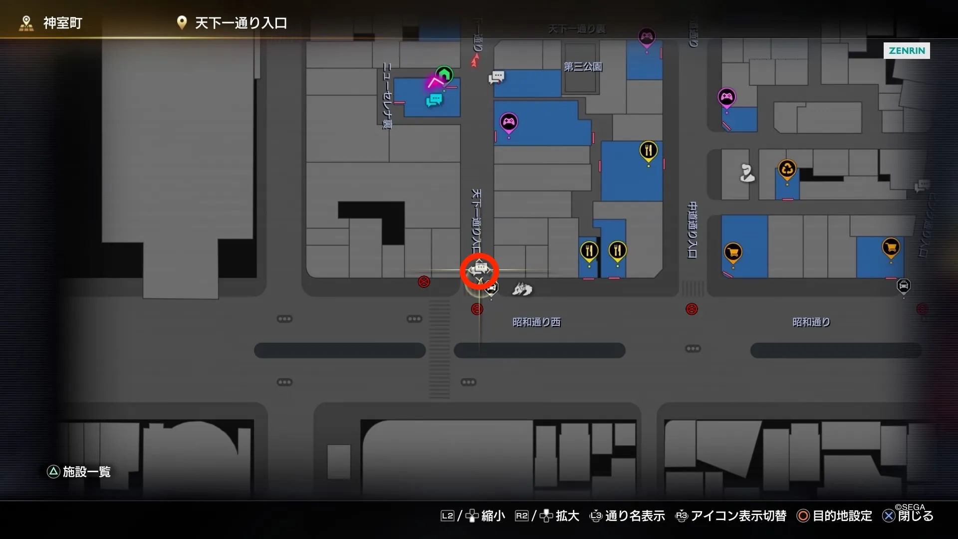 おねがいアッコさん！東京編マップ