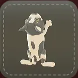 立体シール：ぺたわんこ（フレンチブルドッグ）画像