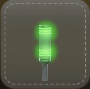 アンテナ：ライトアップ（グリーン）