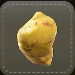 ストラップ：貝殻（イエロー）画像