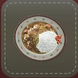 立体シール：カレーライス