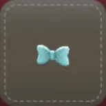 立体シール：リボン（スカイブルー）画像