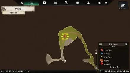 宝箱16のマップ