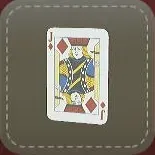 立体シール：トランプ（J）画像
