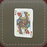 立体シール：トランプ（Q）画像