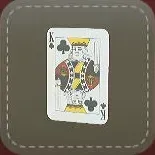 立体シール：トランプ（K）画像