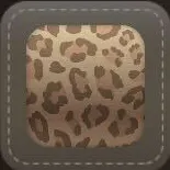 ベースカラー：ヒョウ柄（ブラウン）