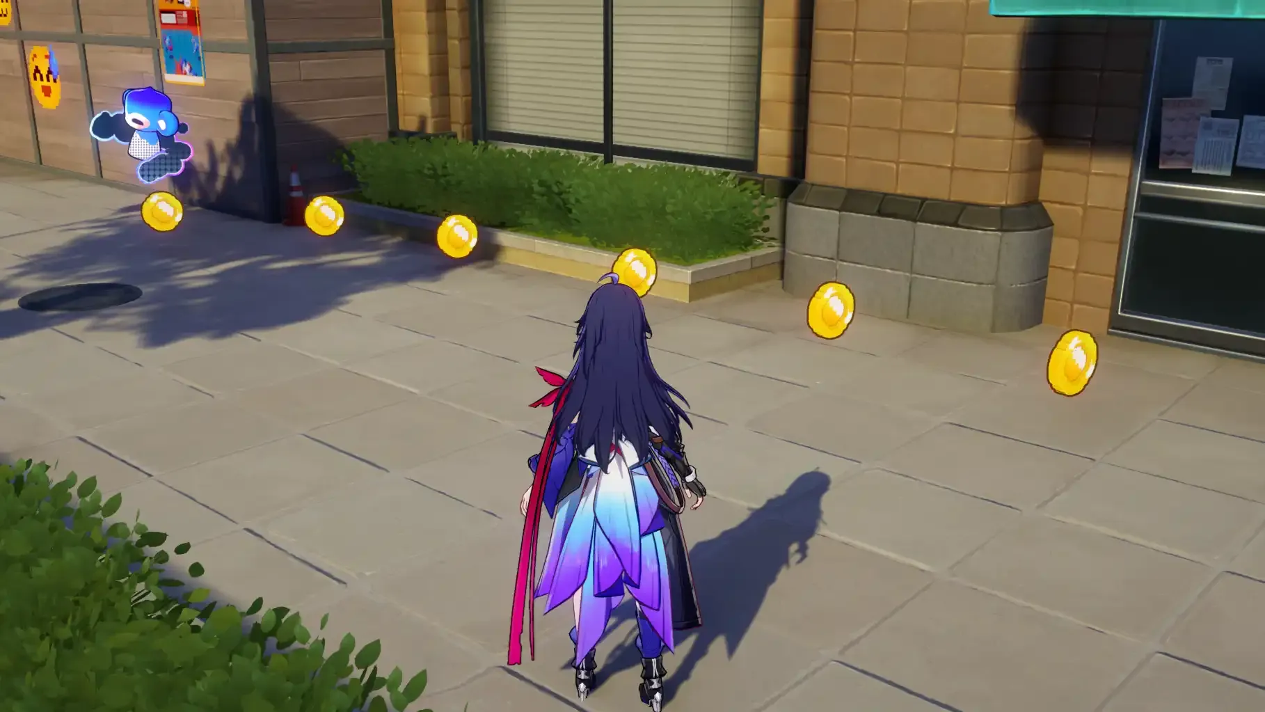 ピクセルコインフィールド上