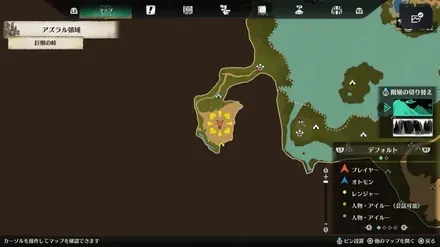 宝箱11のマップ