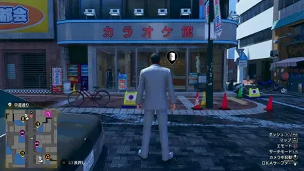 神室町のカラオケの場所2