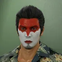 悪魔メイク画像