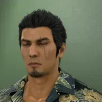 古傷風メイク画像