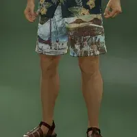 海水パンツ（ピクチャー）画像