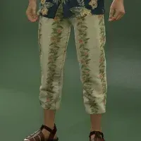 クロップドパンツ画像