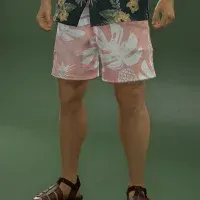 海水パンツ（パイナップル）画像