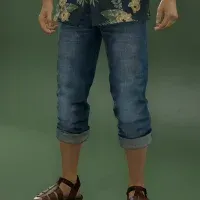 ジーンズ（クロップド丈）画像
