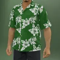 アロハシャツ（ハイビスカス）画像