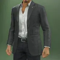 スーツ（堂島組代紋）画像