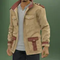 キーネックシャツ（アウター）画像