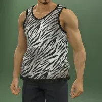 タンクトップ（ゼブラ）画像