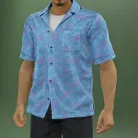 かりゆしウェア（ハイビスカス）画像