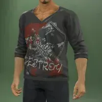 Vネック（七分丈）画像