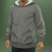 ジップアップパーカー画像