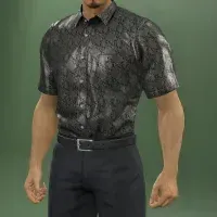 半袖ワイシャツ（クロコダイル）画像